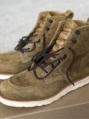 Truman Coyote Oiled Roughout Boots (8D)